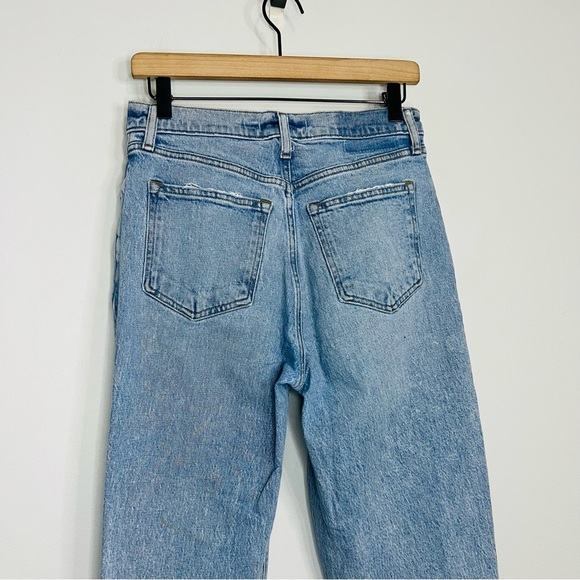 A&F Blue 90’s Straight Ultra High Rise Jeans 28|6s - Picture 6 of 7
